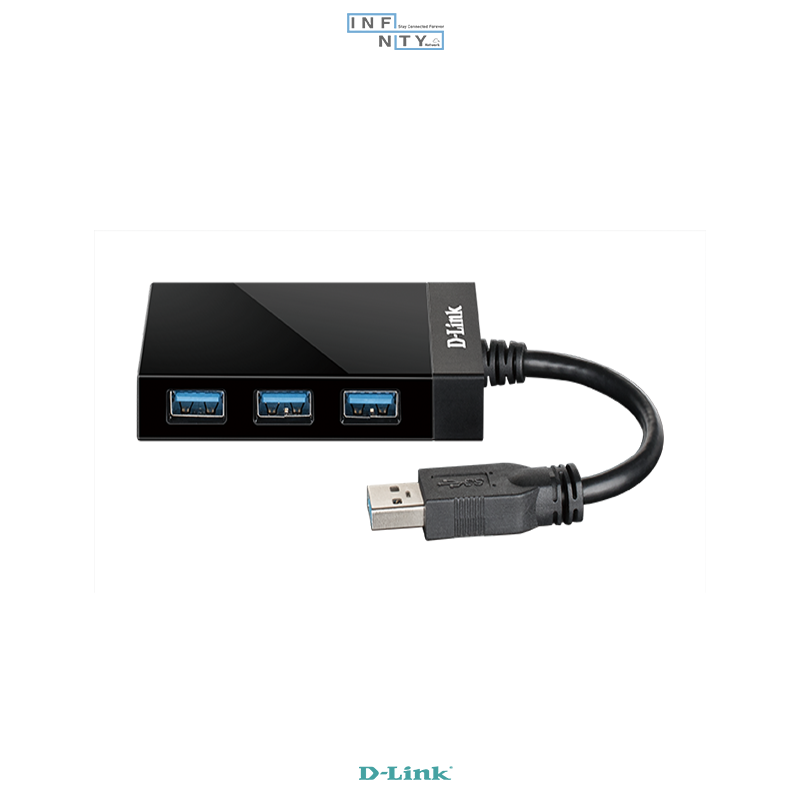 هاب 4 پورت D-LINK دی-لینک مدل DUB-1341 - اینفینیتی نتورک