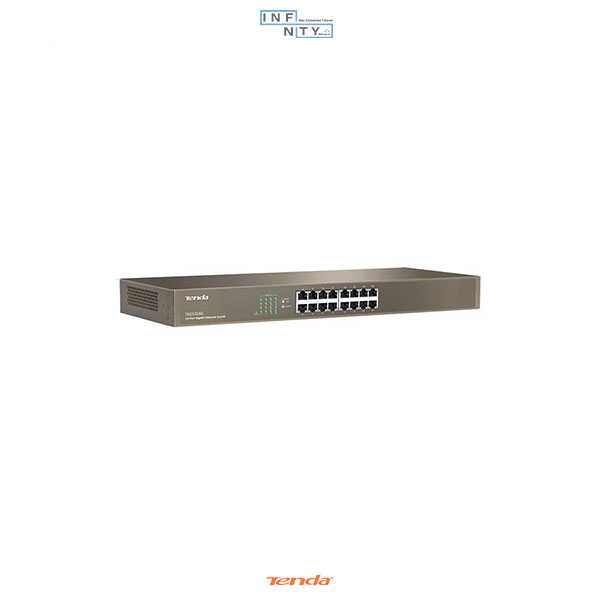 سوییچ شبکه 16 پورت تندا Tenda مدل TEG1016G - اینفینیتی نتورک