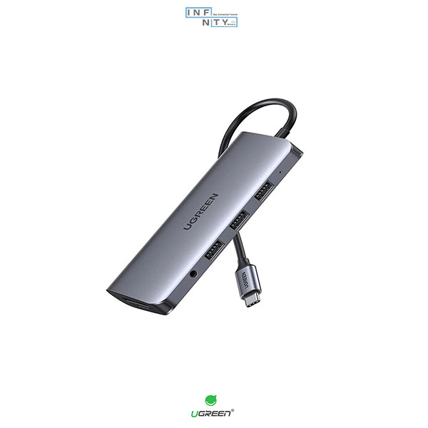 هاب 3 پورت Type C به 3.0 USB یوگرین UGREEN مدل 80133 CM179 - اینفینیتی ...