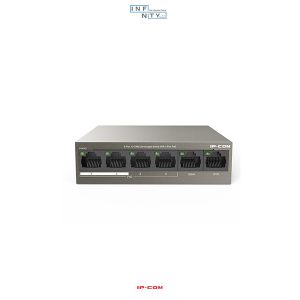 سوییچ شبکه 6 پورت آی‌ پی‌ کام IP-COM مدل F1106P-4-63W
